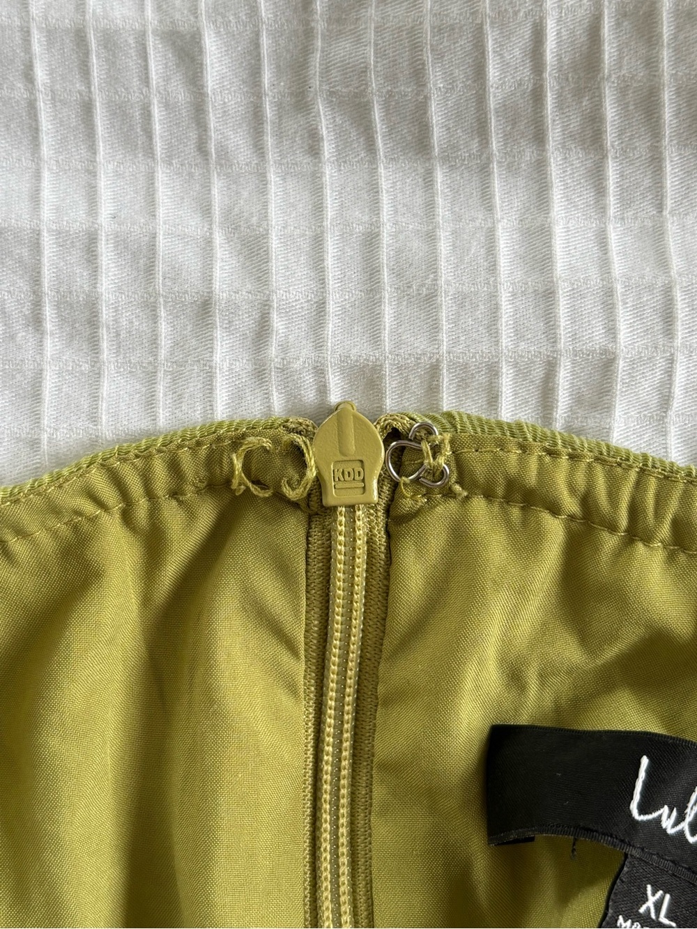 Lulus True Trend Green Crinkled Midi Skirt XL - Picture 11 of 12